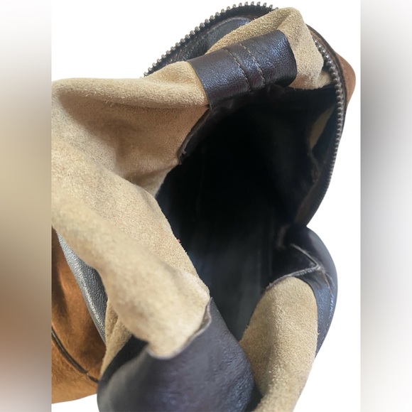 Made In Italy brown suede knee high boots Sz 40 - Picture 8 of 11